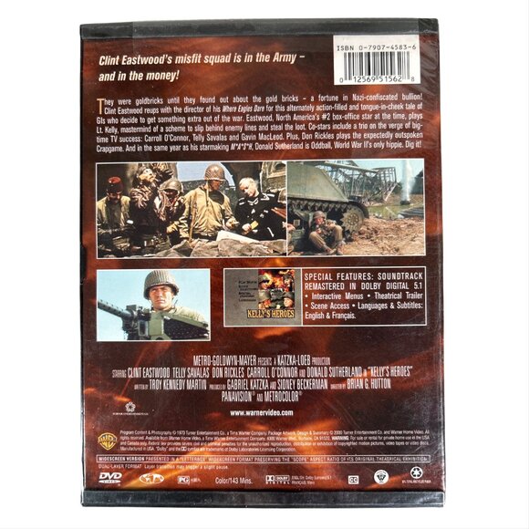 Kelly's Heroes: DVD, 2000 Release, Clint Eastwood Collection - Picture 3 of 6